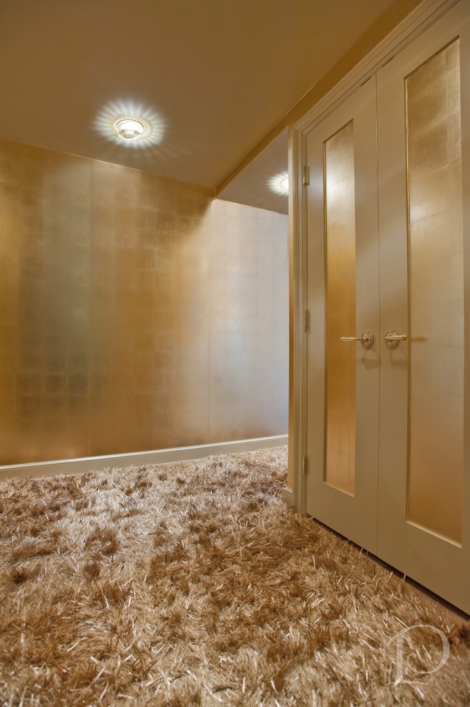 Golden Foyer closet