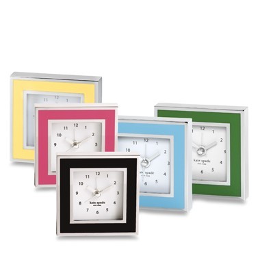 colorful Kate Spade clock