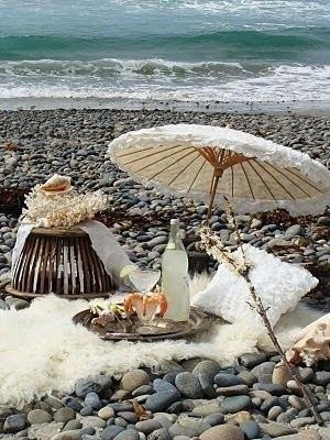 beach picnic