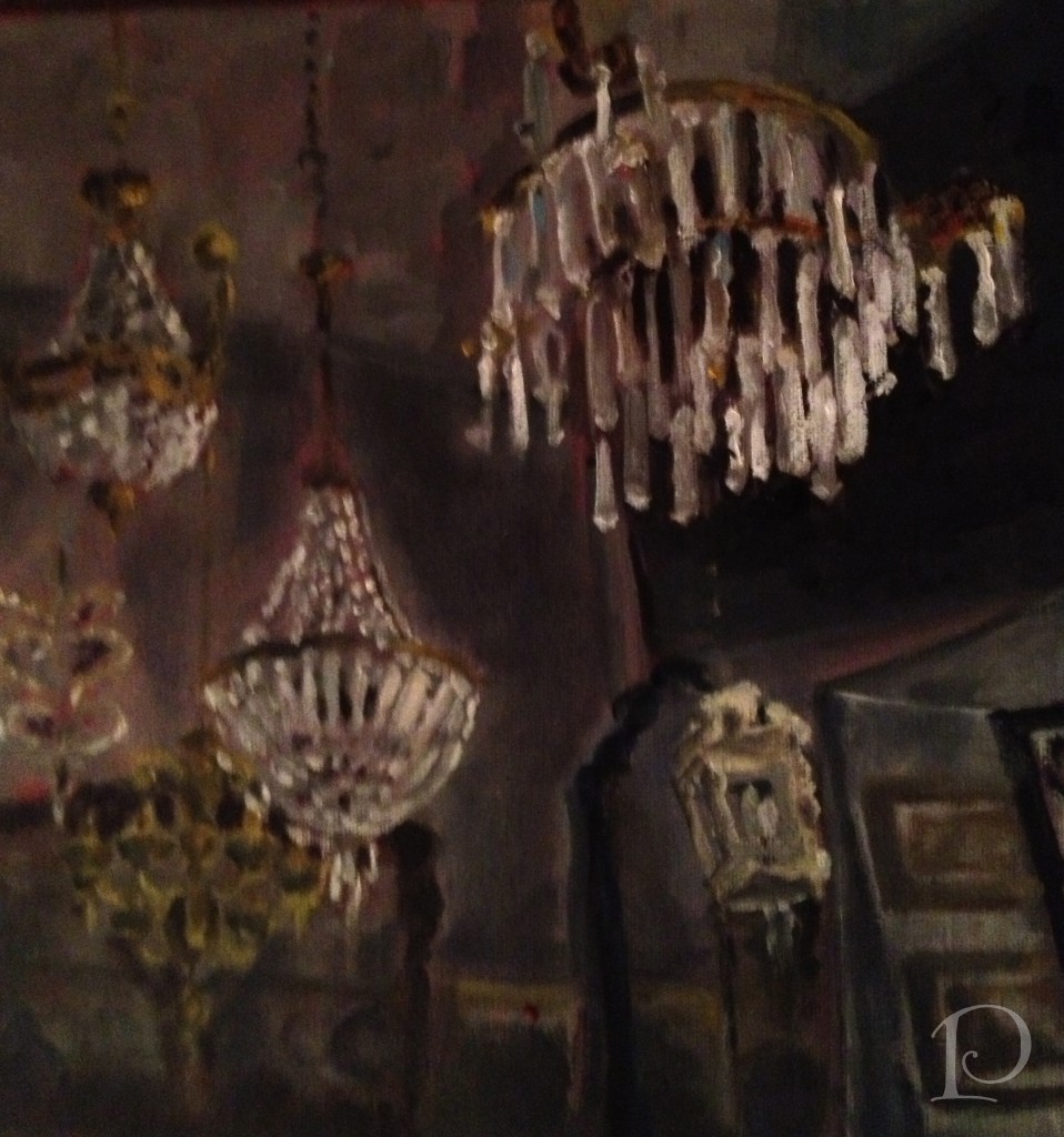 Chandeliers of Positano by Pamela Copeman