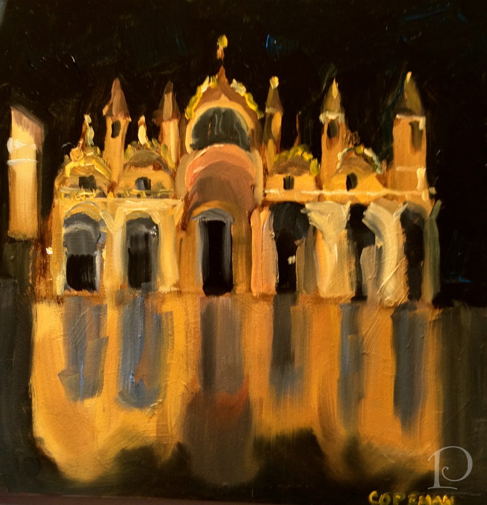 St. Mark's Cathedral at Sleep by Pamela Copeman