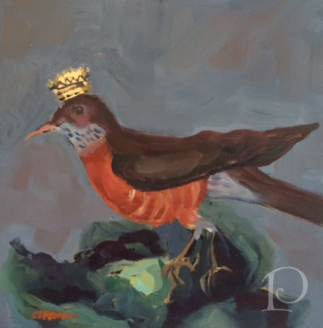Crowned Bird No 1 by Pamela Copeman