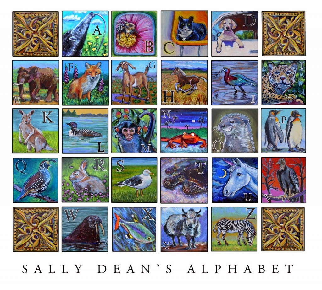 Sally Dean 30 Paintings Alphabet