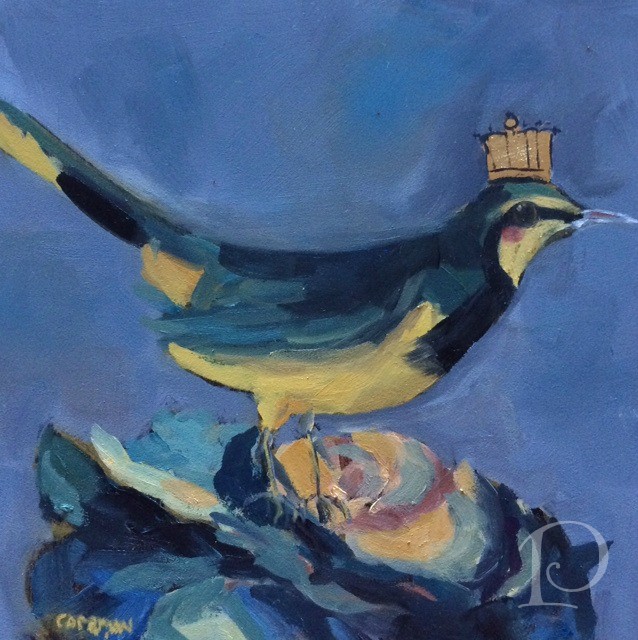 Crowned Bird No 2 by Pamela Copeman