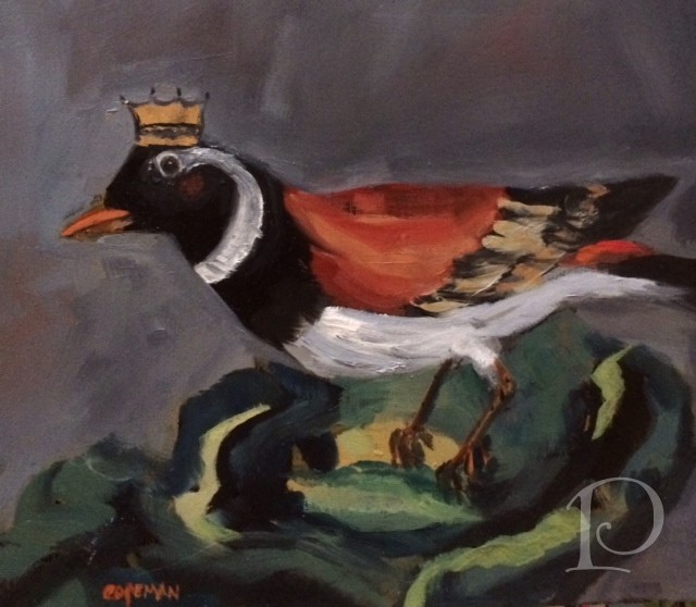 Crowned Bird No 4 by Pamela Copeman