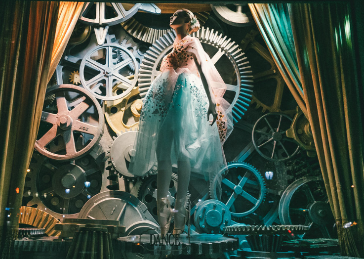 Bergdorf windows Dance 2014 via racked ny 