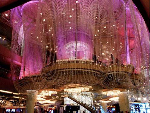 Chandelier Bar Las Vegas by Sarah Ackerman