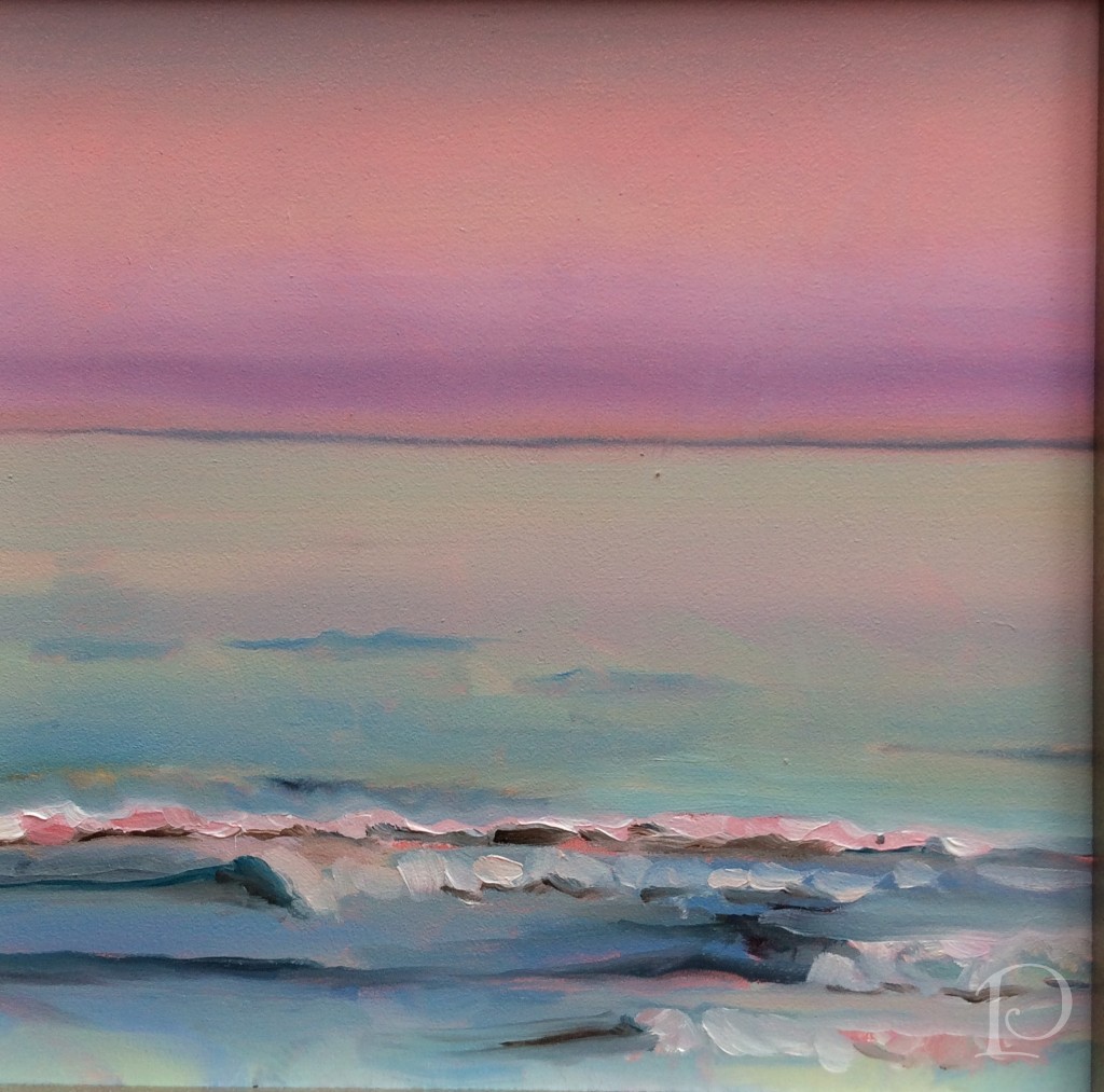 Pink Sunset by Pamela Copeman