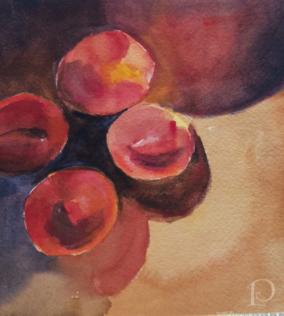Peaches by Pamela Copeman