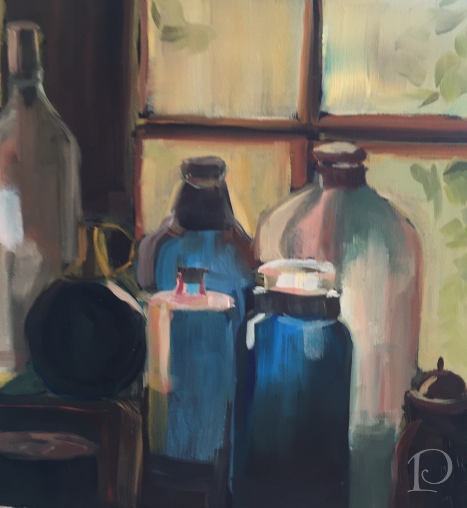Carolanns Bottles by Pamela Copeman