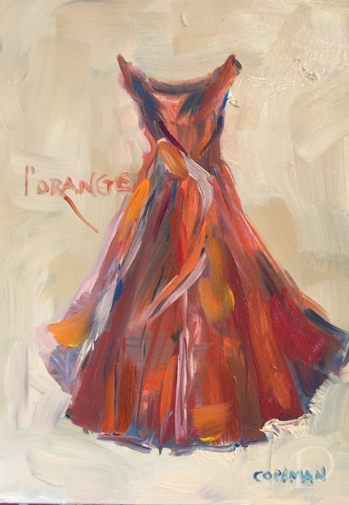L'Orange Gown by Pamela Copeman