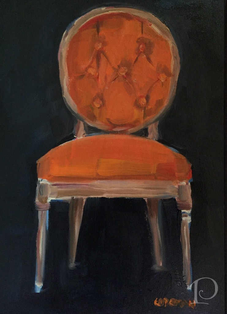 Orange Tufts by Pamela Copeman