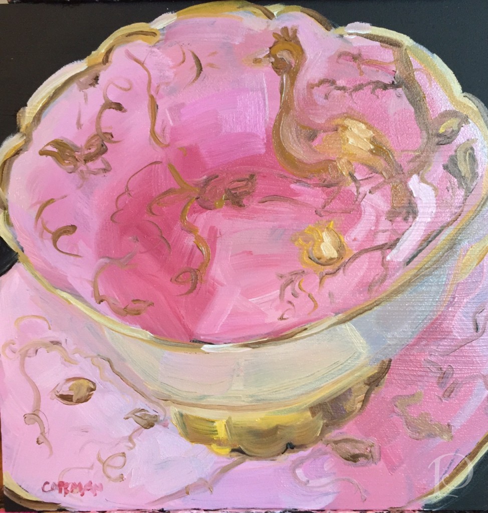 Pink Tea by Pamela Copeman