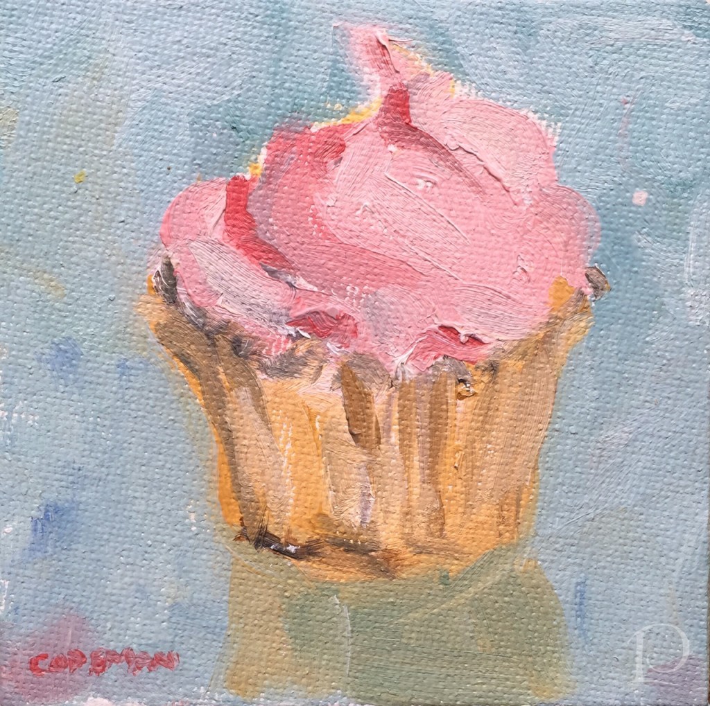 Pink Cupcake by Pamela Copeman
