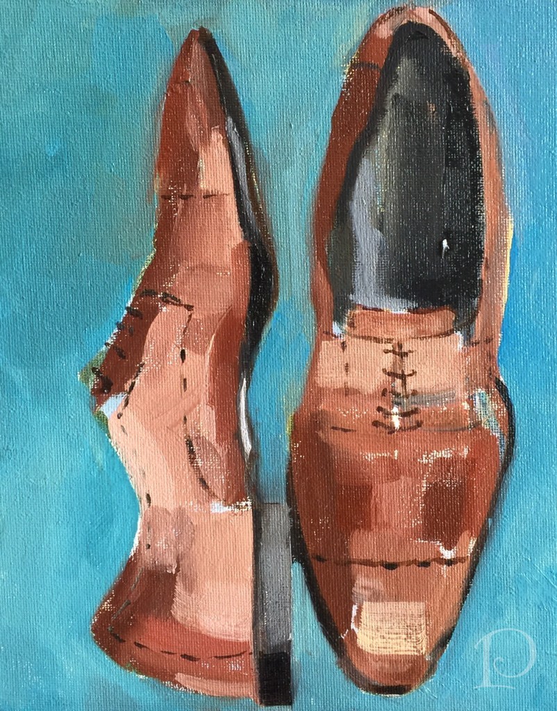 Fathers Shoes by Pamela Copeman