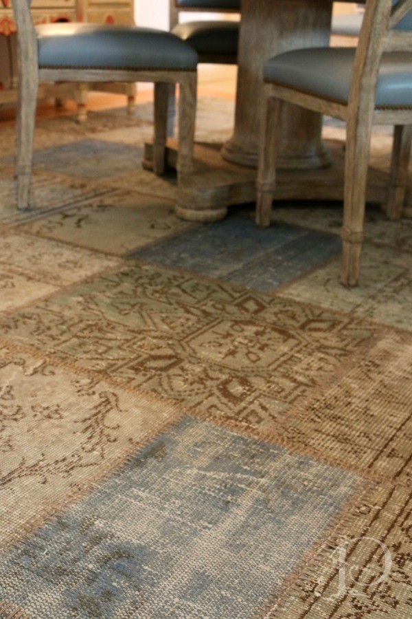 Colony Rug Cape Cod condo by Pamela Copeman Design