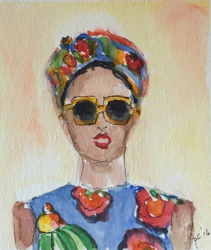 Dolce watercolor by Pamela Copeman