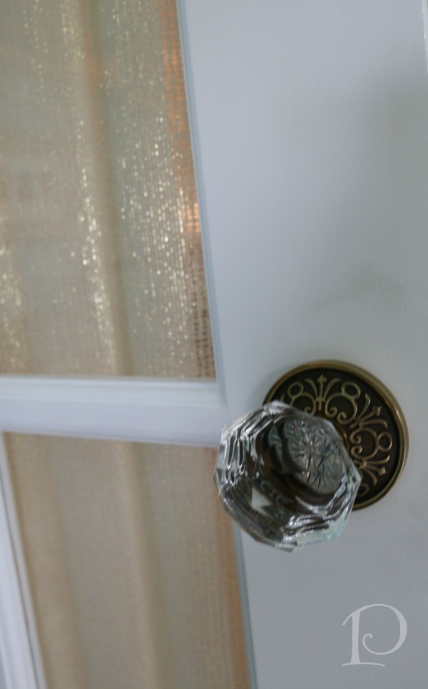 Doorknob sheers Pamela Copeman Interior Design