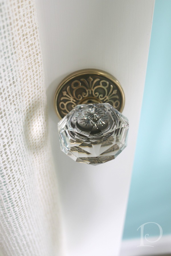 Glass doorknob Pamela Copeman Interior Design