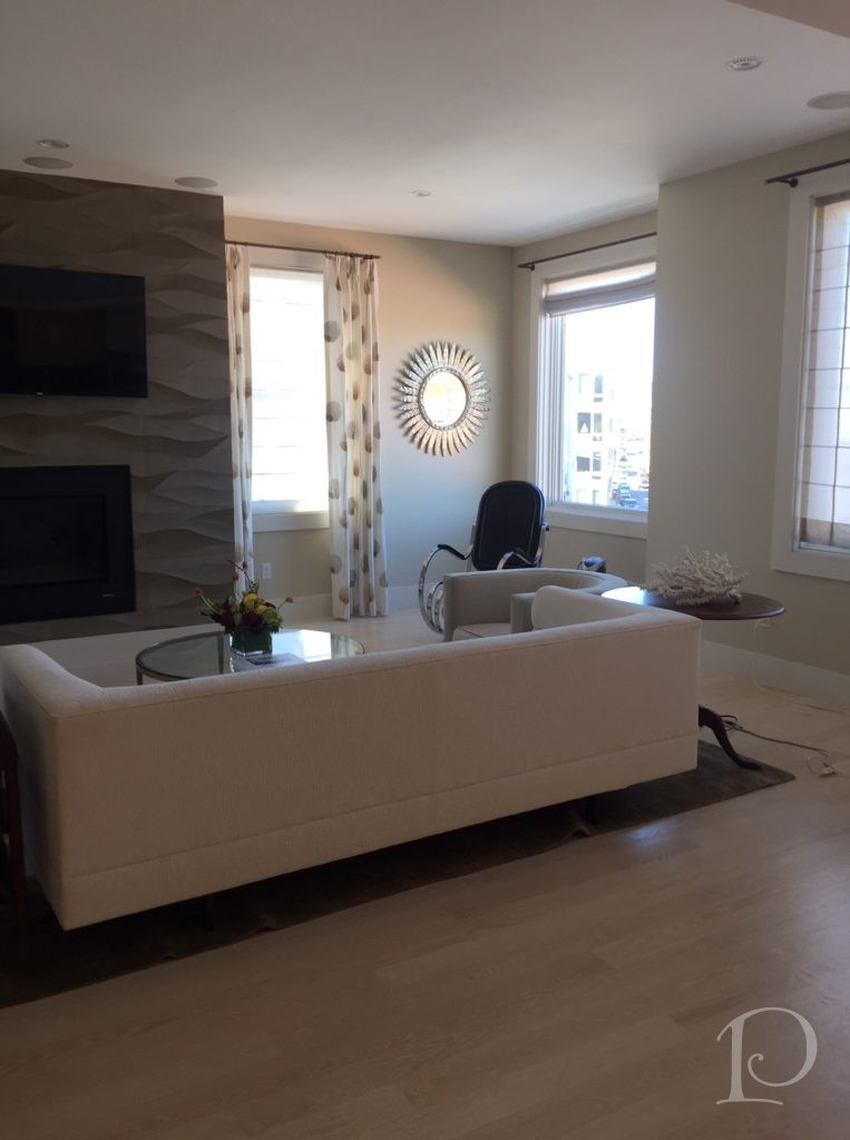 South Boston Urban Nest living room before Pamela Copeman Design Group