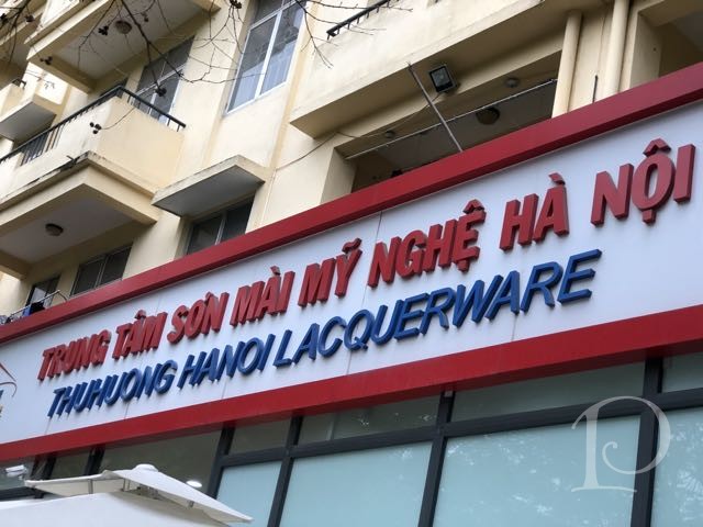 Lacquerware sign Vietnam